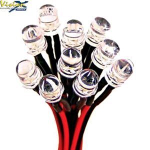 VISION X RIVETS LED 4-PACK RED