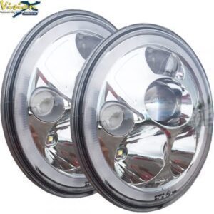 VISION X VORTEX 7" LED HEADLIGHTS KIT E-MARKED CHROME