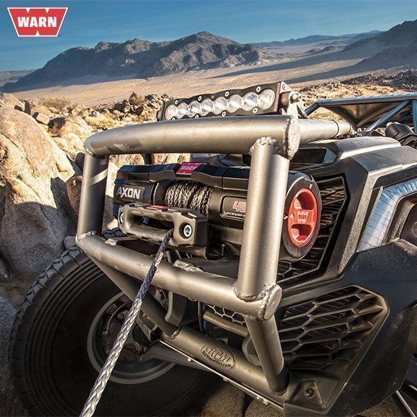 WARN 101145 AXON 45 Powersports Winch With Steel Rope 