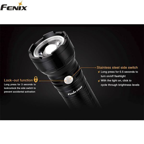 FENIX FLASHLIGHT FD40 1000 LUMENS - Image 4