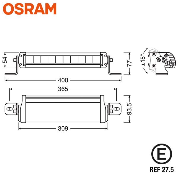 OSRAM FX250 COMBI 12" LED LIGHTBAR - Image 6