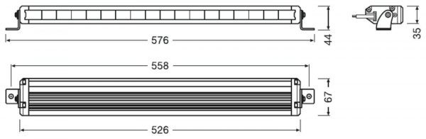 OSRAM VX500 SPOT 21" LED LIGHTBAR - Image 5