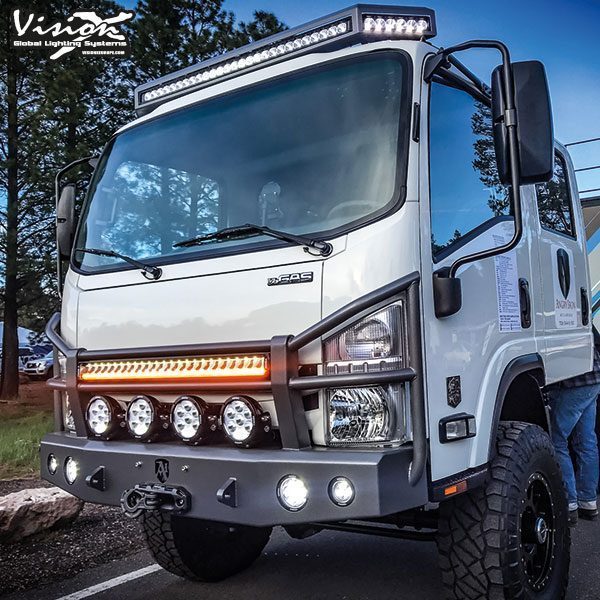 VISION X SHOCKER 20" DUAL ACTION LED LIGHT BAR 125W/140W WHITE/AMBER - Image 8