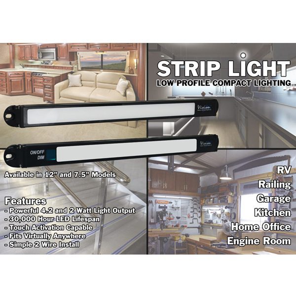 VISION X STRIP LIGHT 12" 4.2W SOFT TOUCH - Image 2