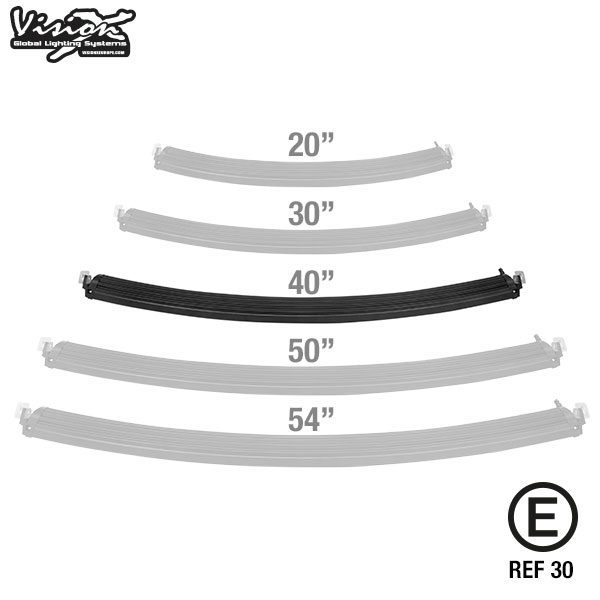 VISION X XPL HALO 40" 155W CURVED LED LIGHTBAR E-MARKED - Image 6