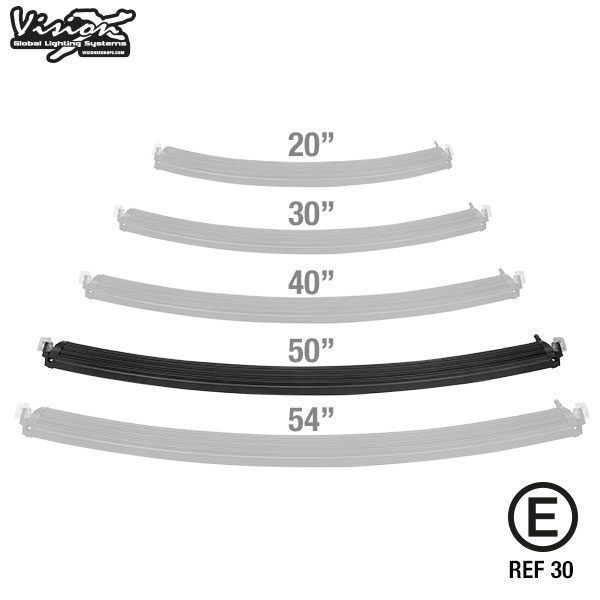 VISION X XPL HALO 50" 195W CURVED LED LIGHTBAR E-MARKED - Image 6