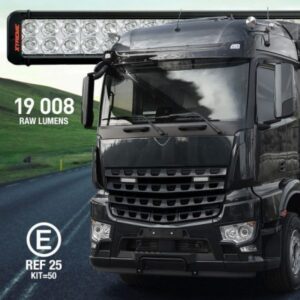 Mercedes-Benz Actros / Arocs Grille 2013- Vehicle Specific AUX Light kit, Vision X