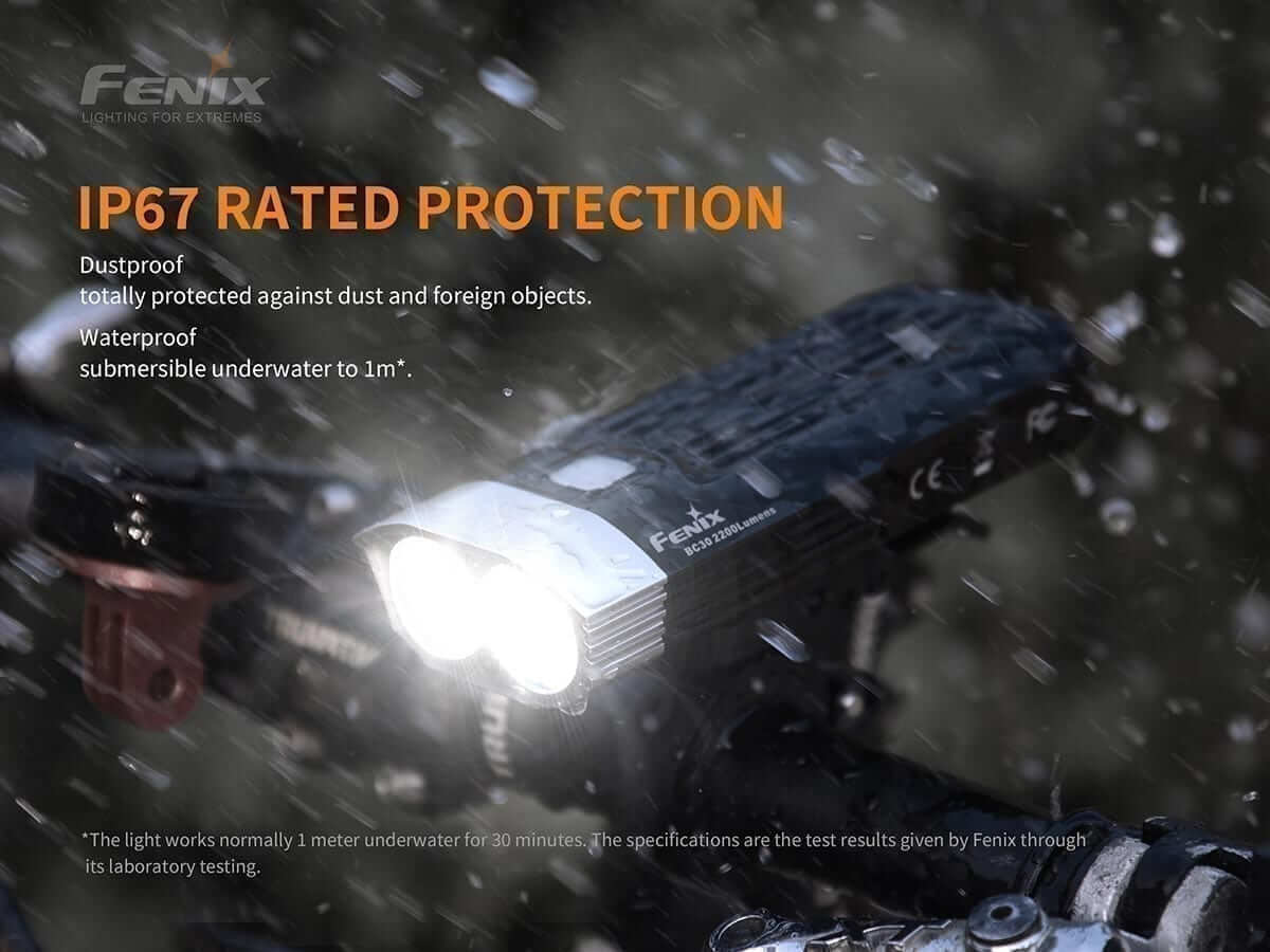 FENIX BIKE LIGHT BC30V2.0 2200 LUMEN - Image 11