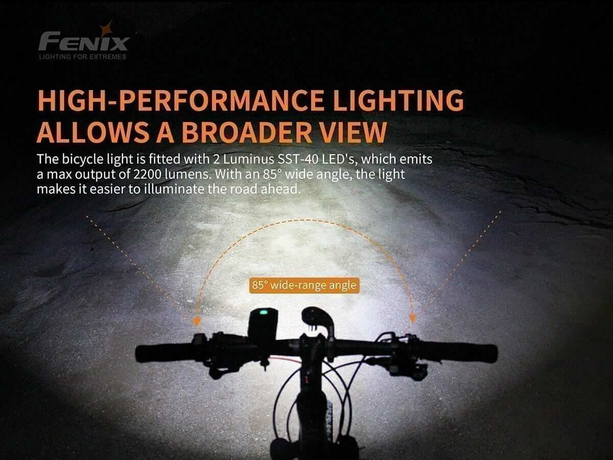 FENIX BIKE LIGHT BC30V2.0 2200 LUMEN - Image 6