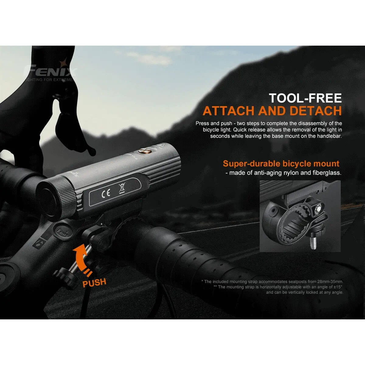 FENIX BIKE LIGHT BC21RV3.0 1200 LUMEN - Image 11