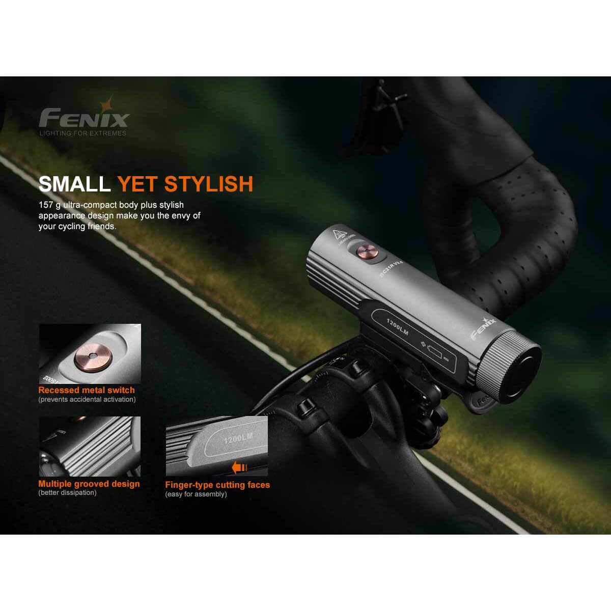 FENIX BIKE LIGHT BC21RV3.0 1200 LUMEN - Image 9