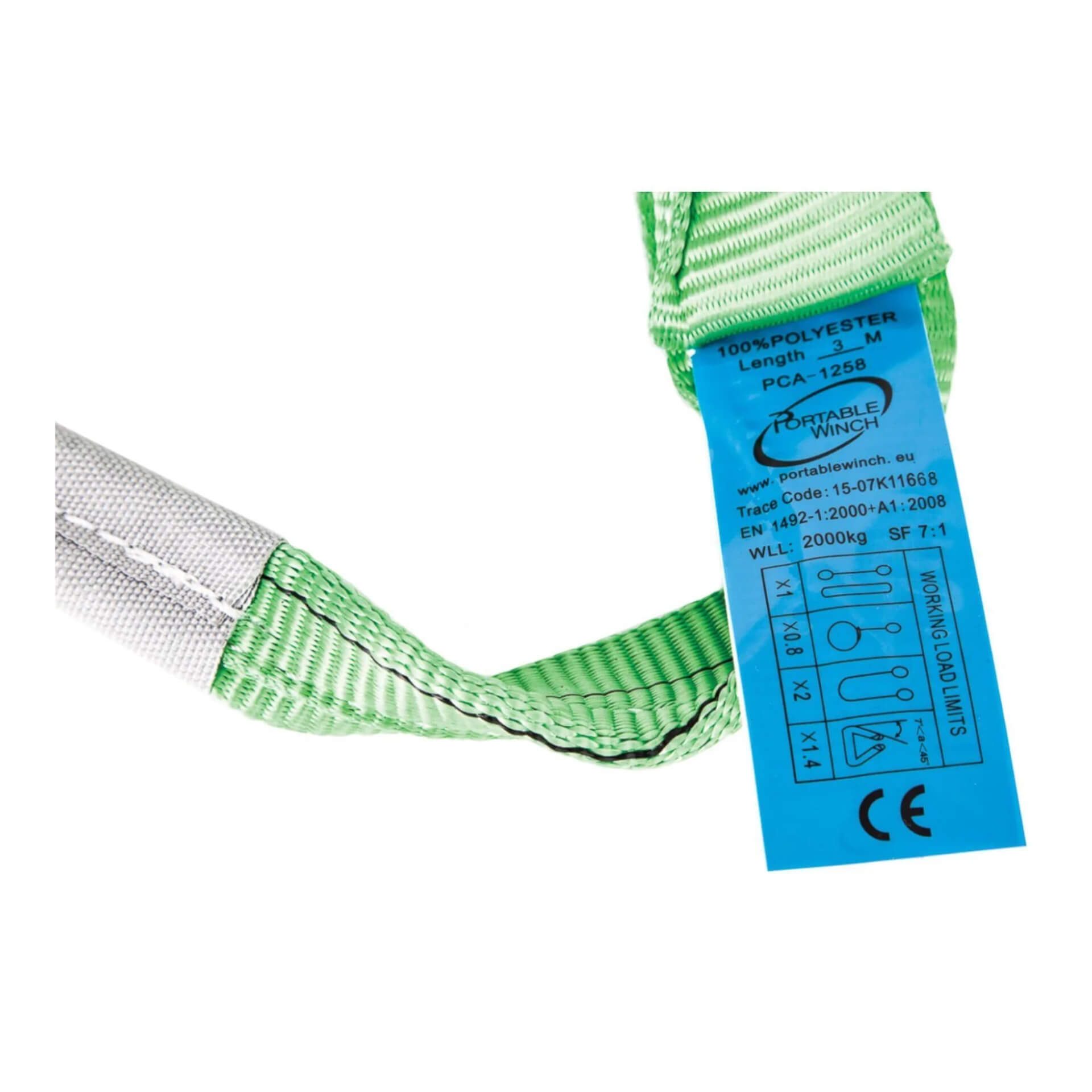 POLYESTER SLING 60 MM X 2 METERS - Image 2