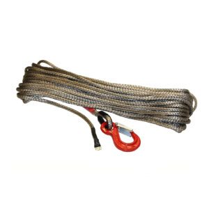 MARLOW DYNALINE 9MMX25M SYNTHETIC ROPE, WITH HOOK