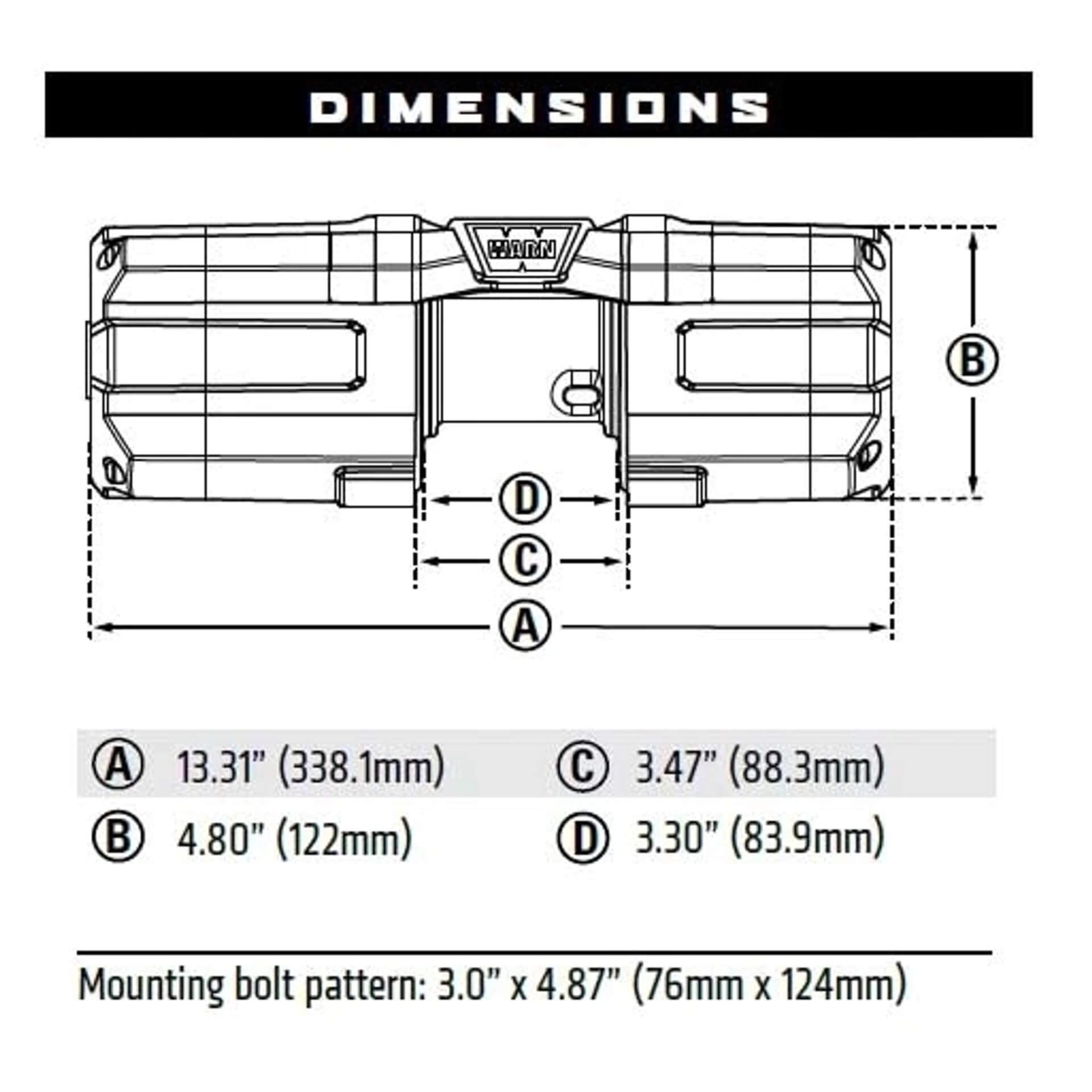 WARN ATV VINSCH AXON 35 - Bild 3