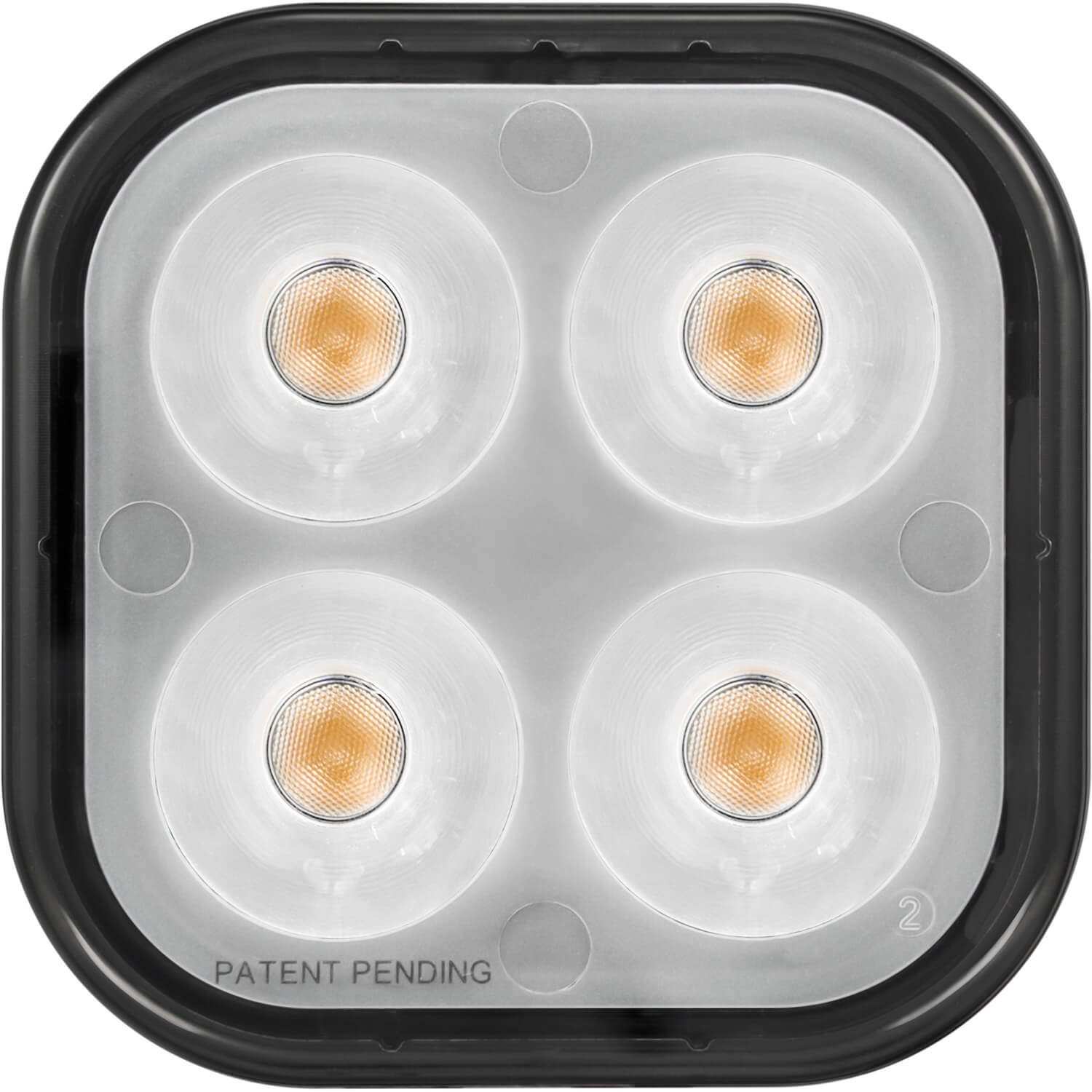 VISION X UNITE LED MODUL - ORANGE LJUS - 10° FROSTAD BAKGRUND - Bild 2