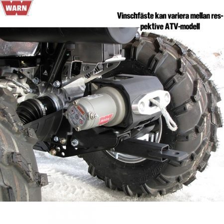 WARN VINSCHFÄSTE BAKMONTAGE SUZUKI KING QUAD 450/700/750/EPS