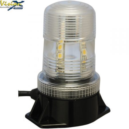 VISION X LED STROBE BEACON 3.6W 360° RÖD