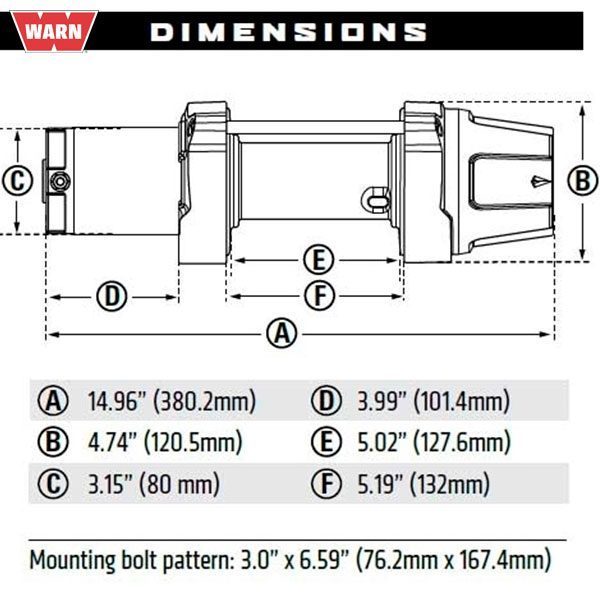 WARN ATV VINSCH VRX 45-S - Bild 2