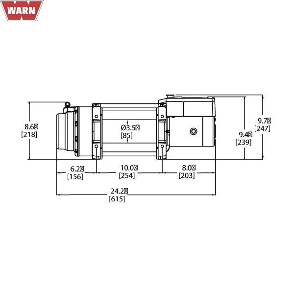 WARN VINSCH 16,5TI THERMOMETRIC 12V - Bild 2
