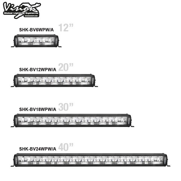 VISION X SHOCKER 20" DUAL ACTION LED EXTRALJUS 125W/140W VIT/GUL - Bild 5