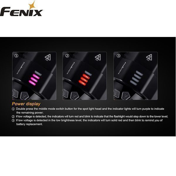FENIX FICKLAMPA TK76 2800 LUMEN - Bild 4