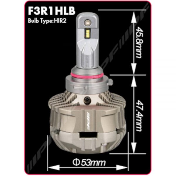 IPF LED-KONVERTERING HIR2 6500K 12/24V 5000LM - Bild 2